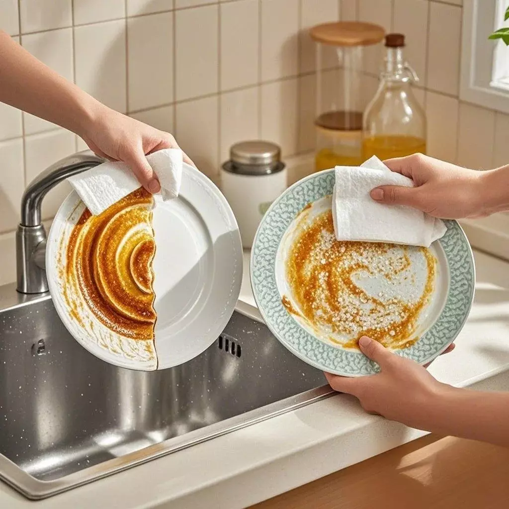Märkäpyyhkeiden puhdistaminen keittiöön